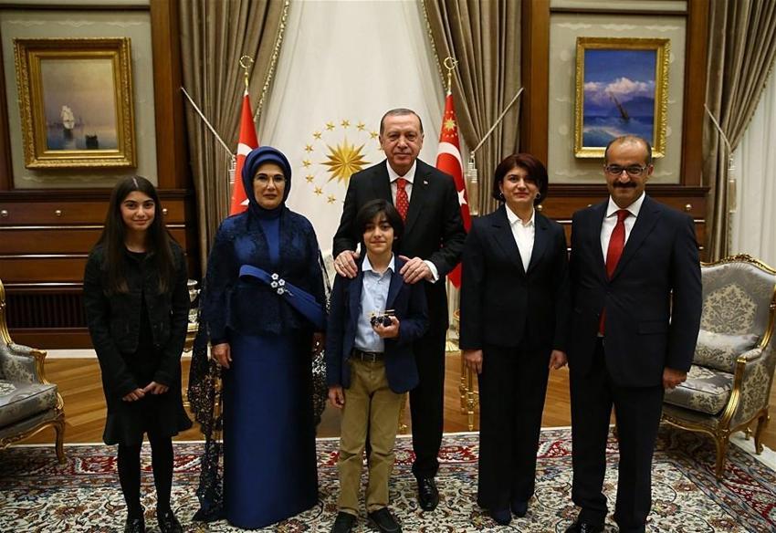 Cumhurbaşkanlığı Külliyesi'ne ünlü akını
