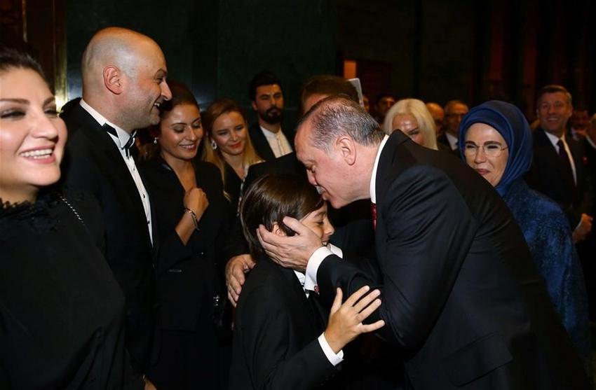 Cumhurbaşkanlığı Külliyesi'ne ünlü akını
