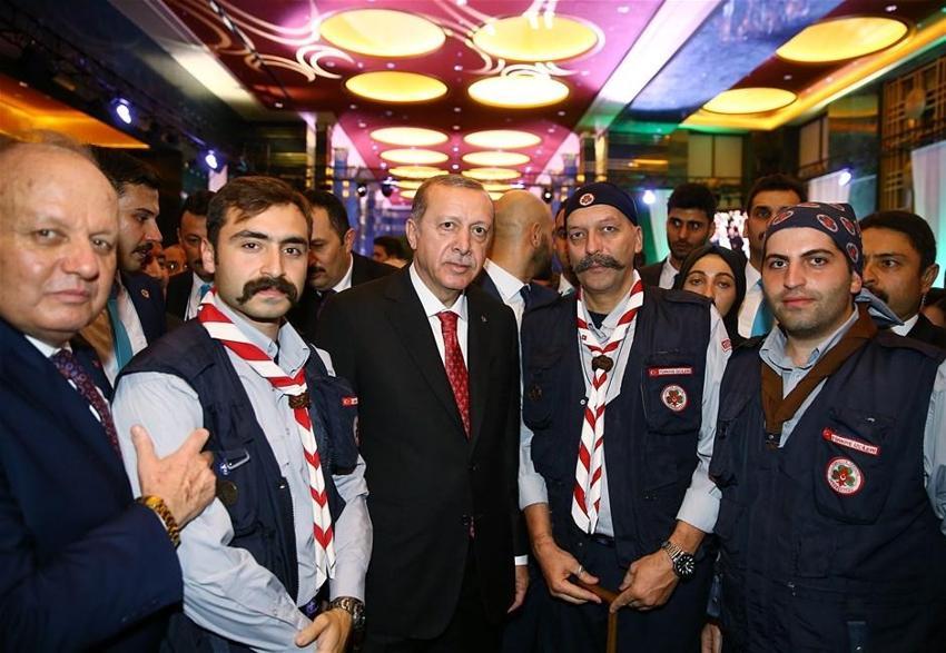 Cumhurbaşkanlığı Külliyesi'ne ünlü akını