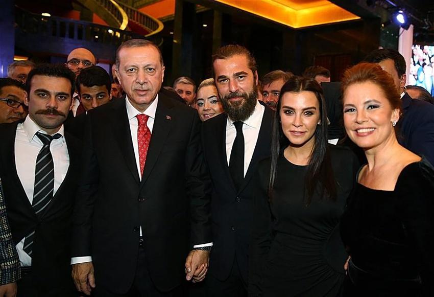 Cumhurbaşkanlığı Külliyesi'ne ünlü akını