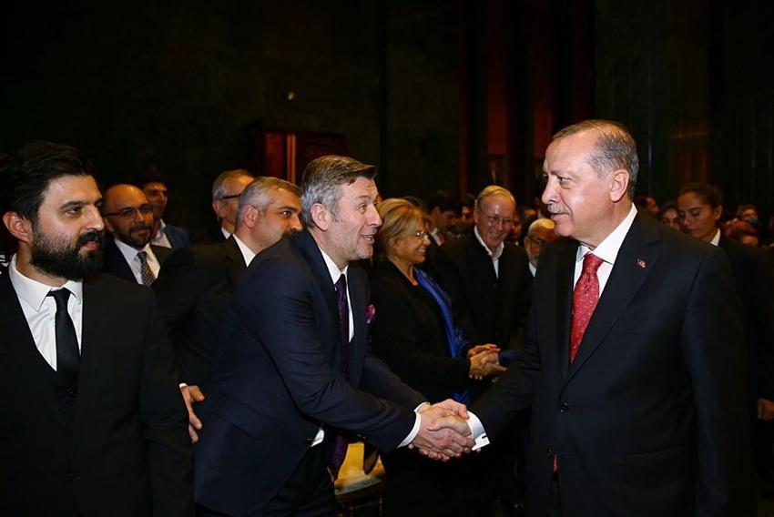 Cumhurbaşkanlığı Külliyesi'ne ünlü akını