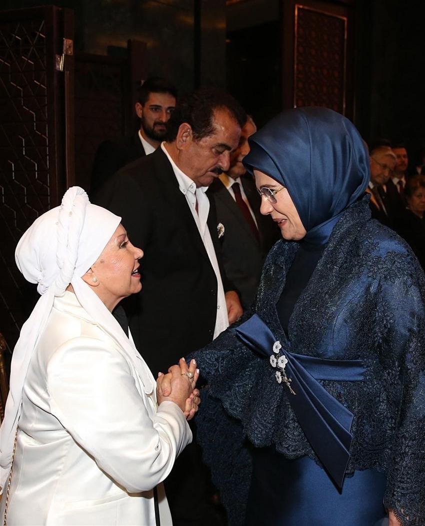 Cumhurbaşkanlığı Külliyesi'ne ünlü akını
