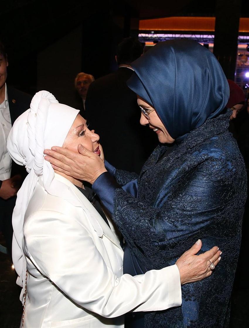 Cumhurbaşkanlığı Külliyesi'ne ünlü akını