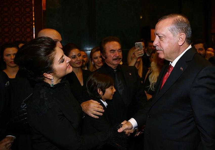 Cumhurbaşkanlığı Külliyesi'ne ünlü akını