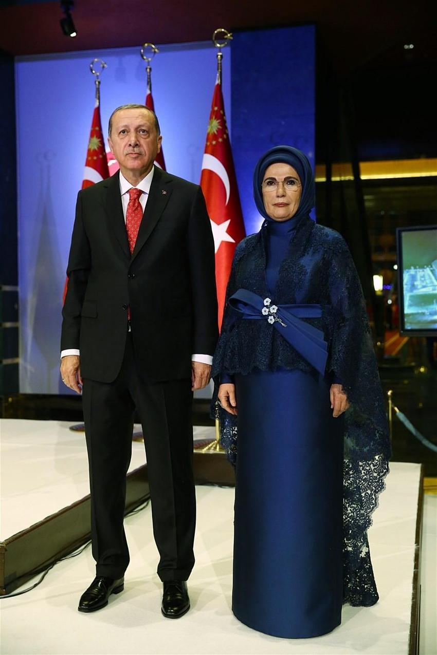 Cumhurbaşkanlığı Külliyesi'ne ünlü akını