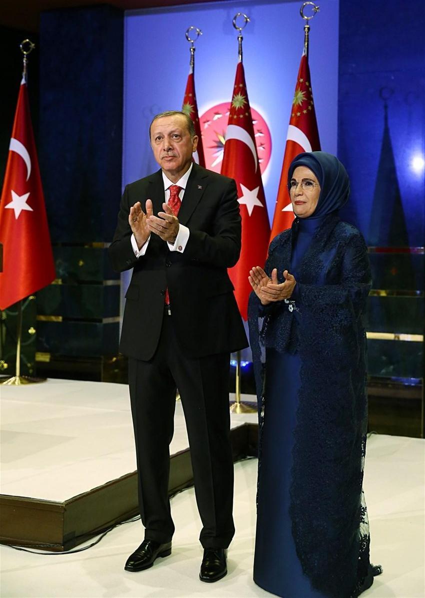Cumhurbaşkanlığı Külliyesi'ne ünlü akını
