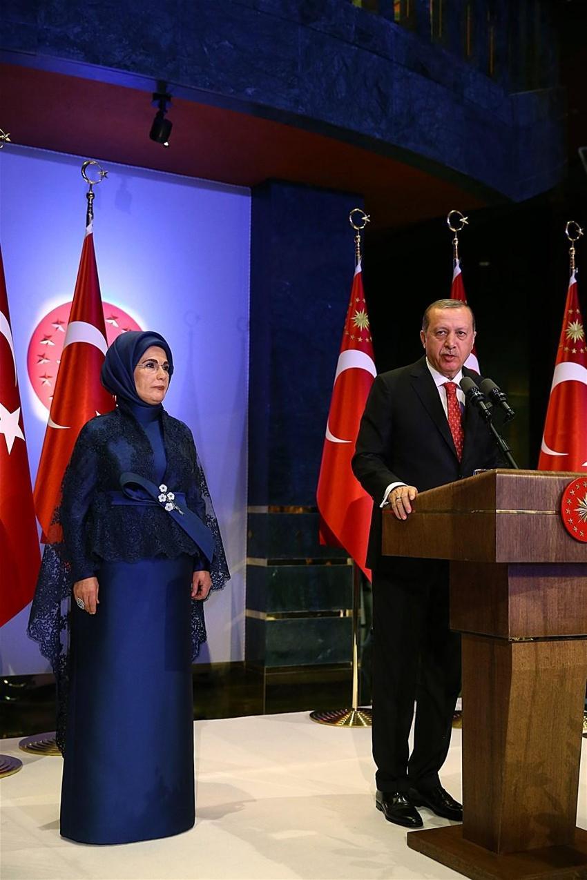 Cumhurbaşkanlığı Külliyesi'ne ünlü akını