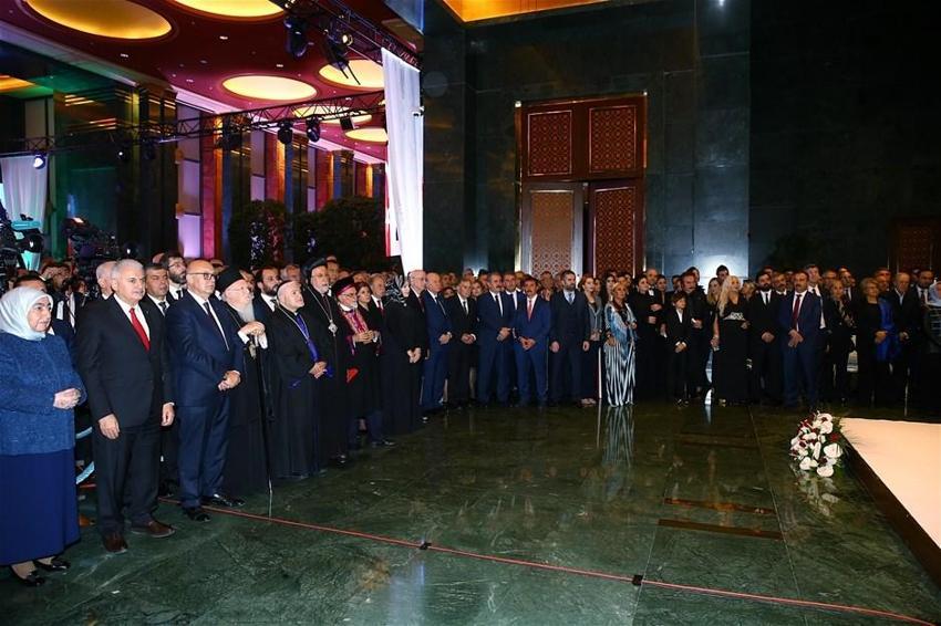 Cumhurbaşkanlığı Külliyesi'ne ünlü akını