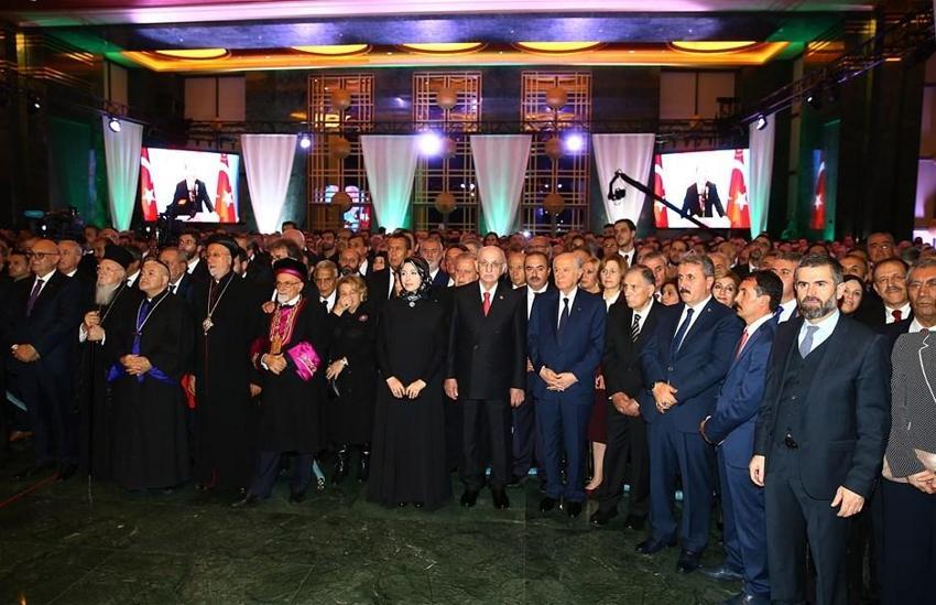 Cumhurbaşkanlığı Külliyesi'ne ünlü akını
