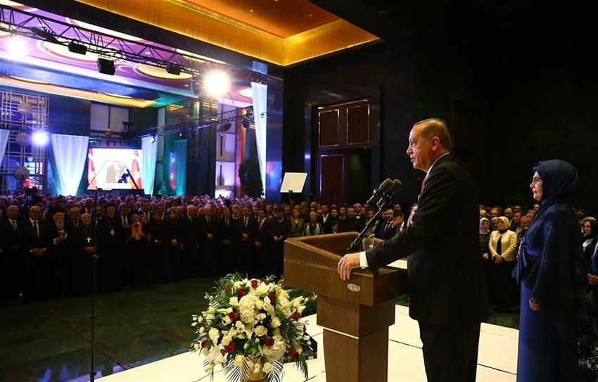 Cumhurbaşkanlığı Külliyesi'ne ünlü akını