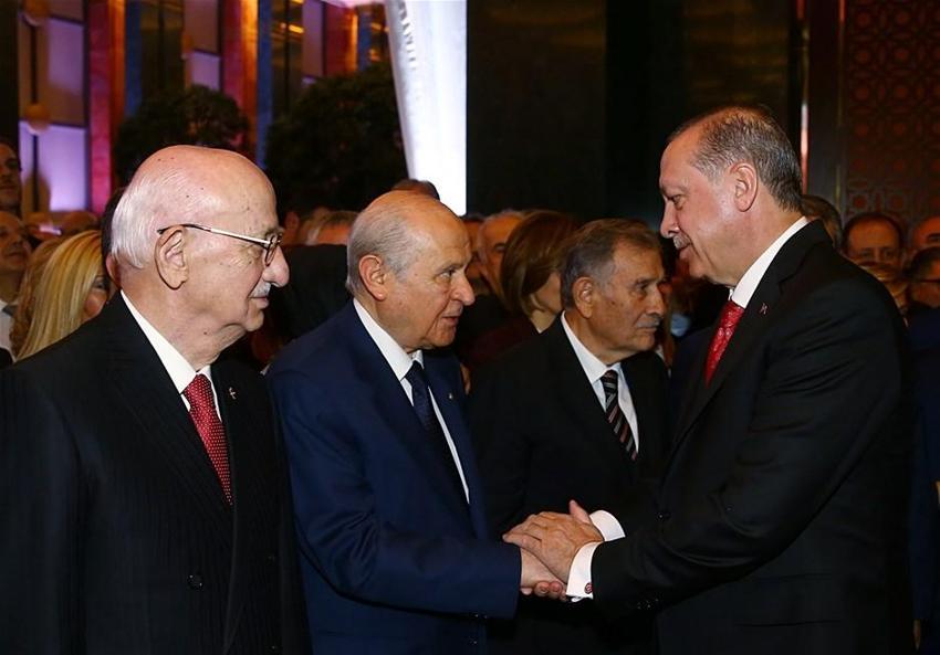 Cumhurbaşkanlığı Külliyesi'ne ünlü akını