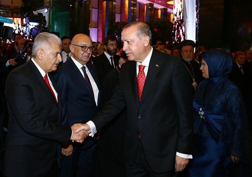 Cumhurbaşkanlığı Külliyesi'ne ünlü akını