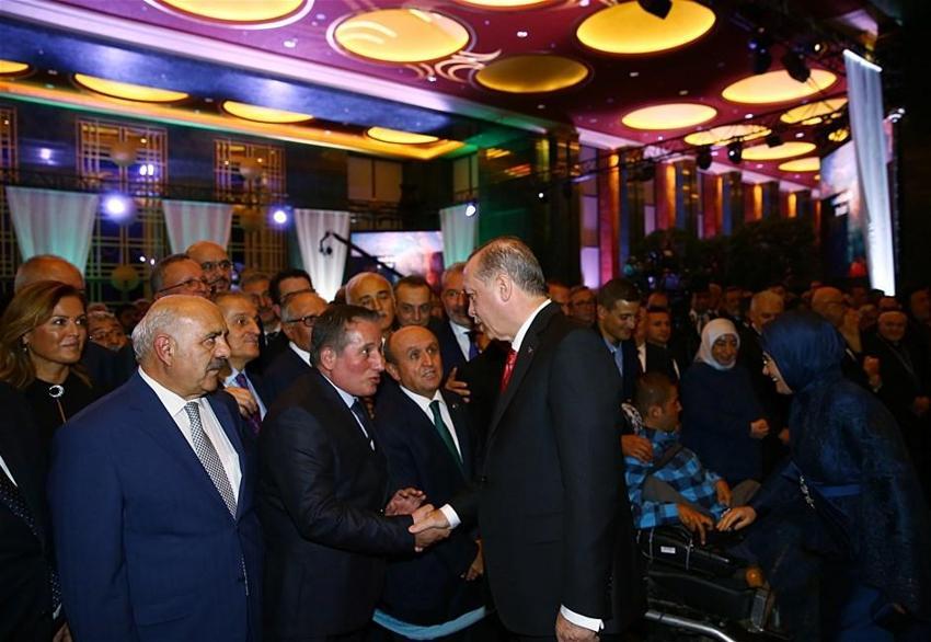 Cumhurbaşkanlığı Külliyesi'ne ünlü akını