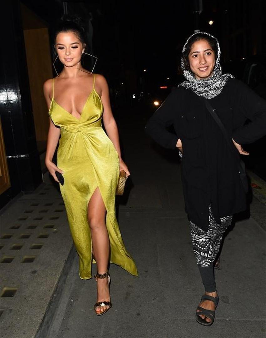 Demi Rose yine yaptı yapacağını!