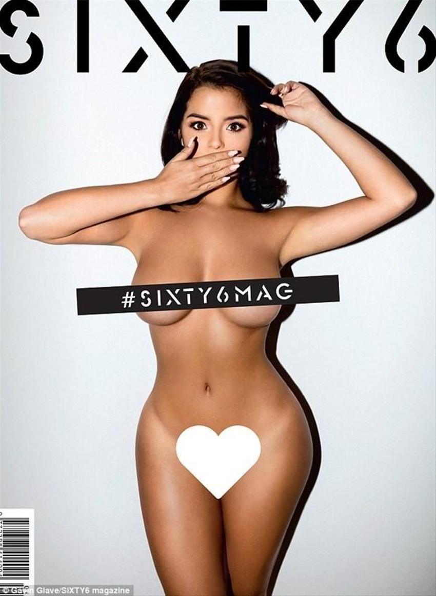 Demi Rose yine yaptı yapacağını!