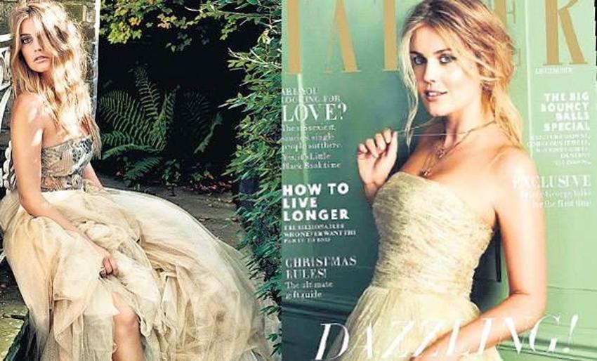 Kitty Spencer yatak fotoğrafları ile ağızları açık bıraktı!