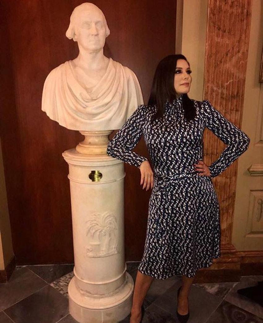 Hamile Eva Longoria dikkat çekiyor!