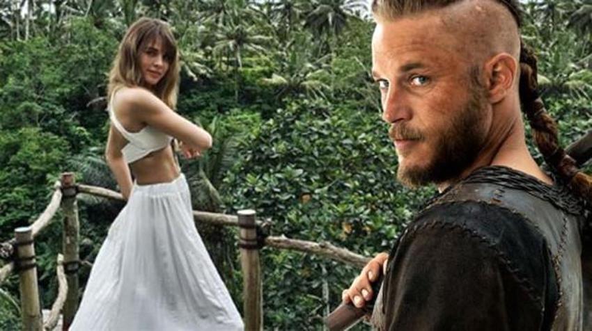 Aslışah Alkoçlar ile 'Kral Ragnar' aşk yaşıyor!