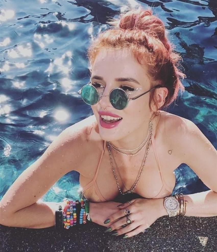 Bella Thorne'dan en cesur veda!