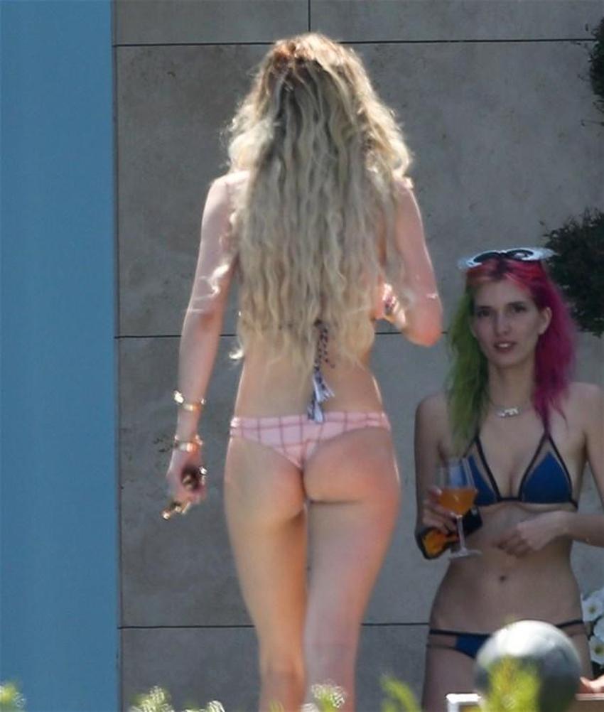 Bella Thorne'dan en cesur veda!