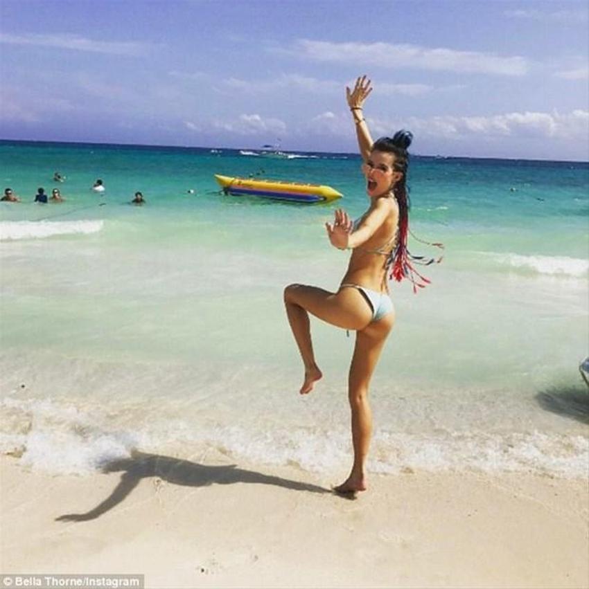 Bella Thorne'dan en cesur veda!