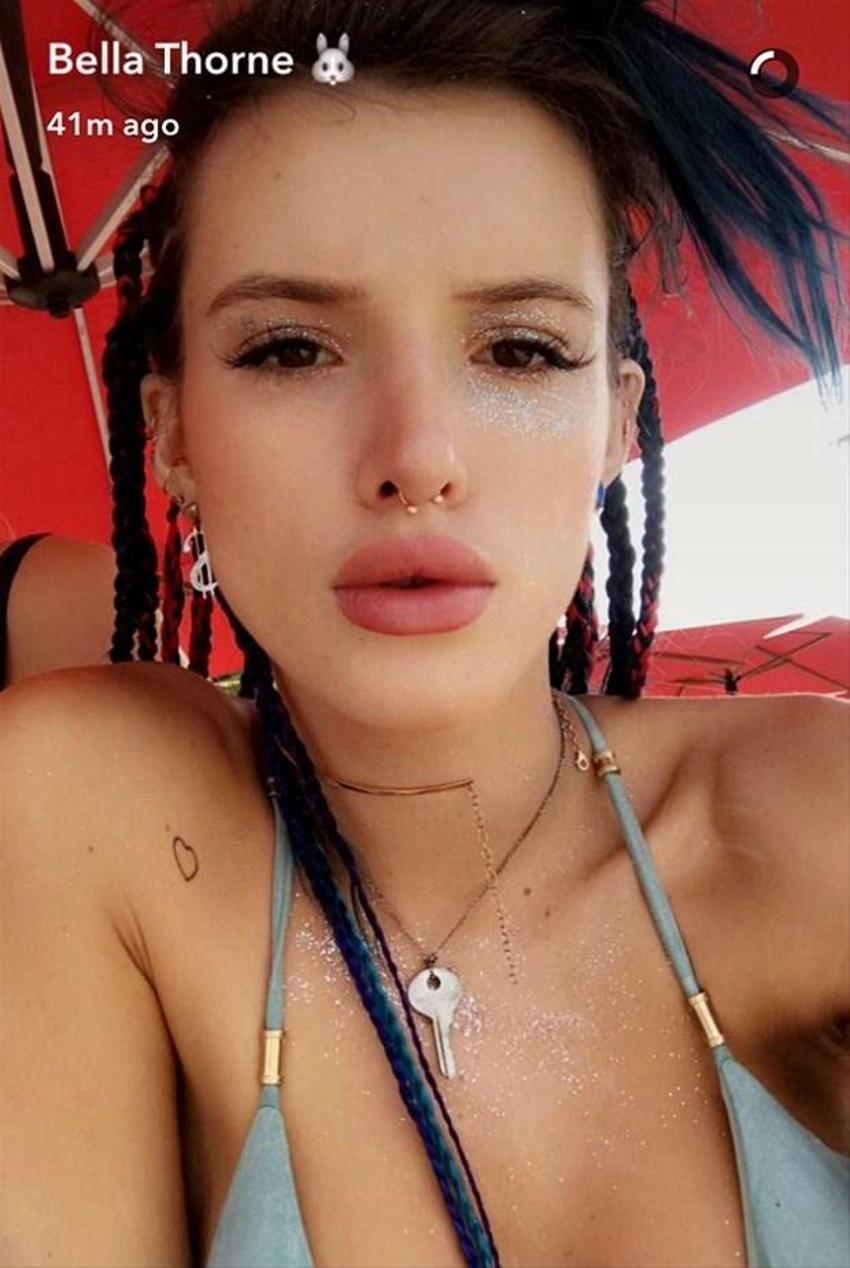 Bella Thorne'dan en cesur veda!