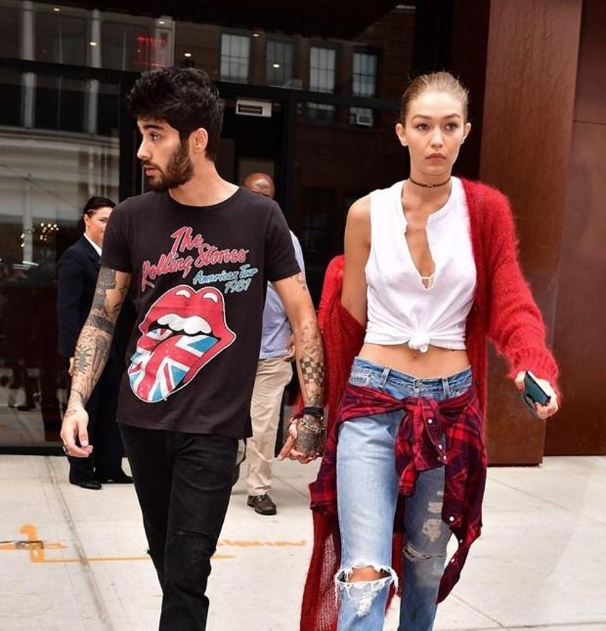 Gigi Hadid'in en romantik anları!
