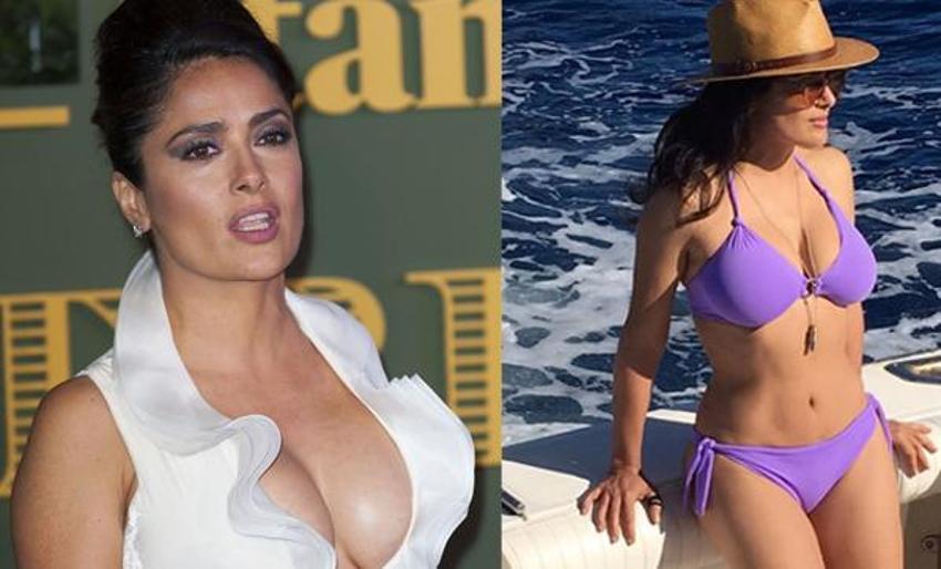 Salma Hayek'ten yürek hoplatan paylaşım!