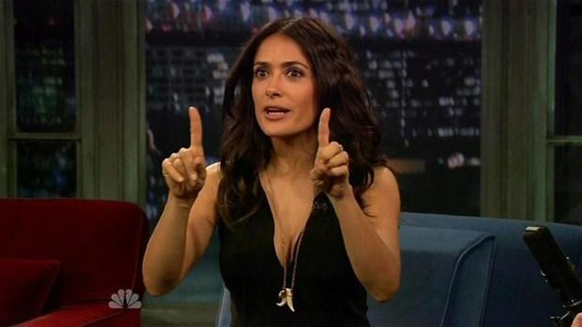Salma Hayek'ten yürek hoplatan paylaşım!