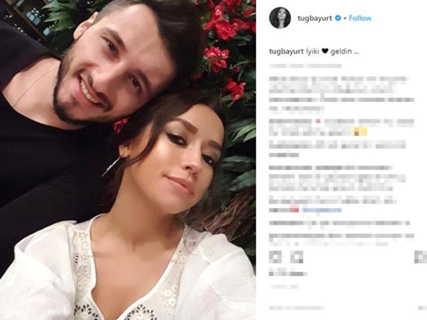 Tuğba Yurt aşkını ilan etti! İşte futbolcu sevgilisi...