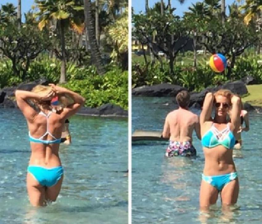 Britney Spears'ı gören dönüp bir daha baktı!