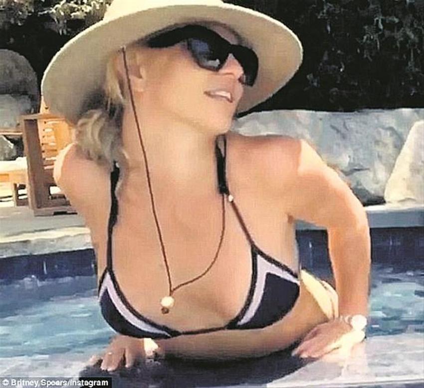 Britney Spears'ı gören dönüp bir daha baktı!