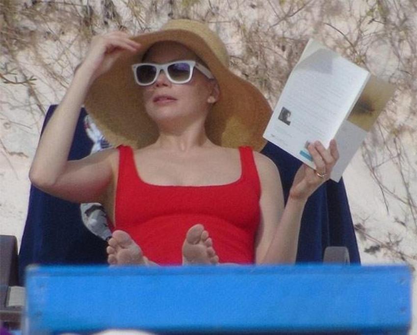 Michelle Williams daha fazla saklayamadı!