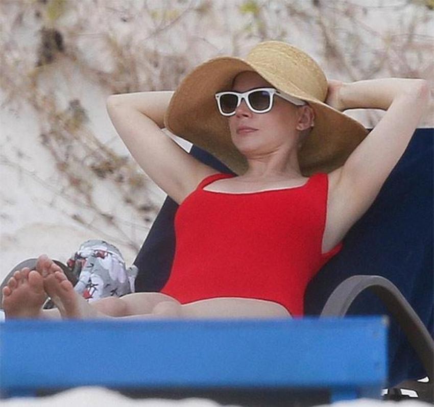 Michelle Williams daha fazla saklayamadı!