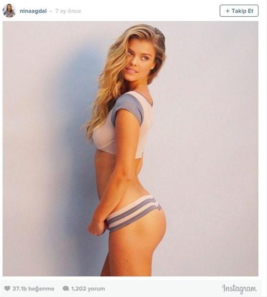 Nina Agdal'ı 'kilolu' diye geri çevirdiler!