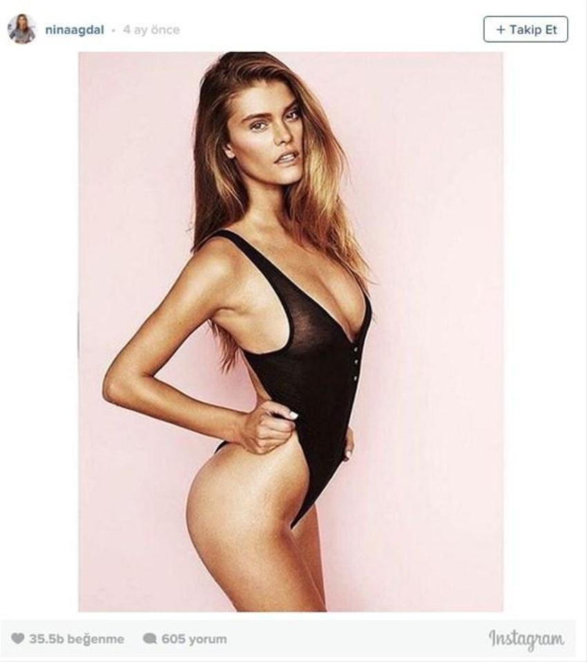 Nina Agdal'ı 'kilolu' diye geri çevirdiler!