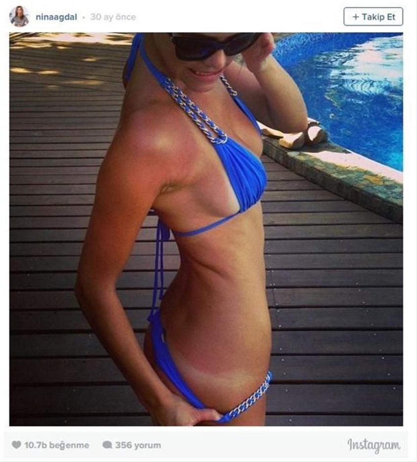 Nina Agdal'ı 'kilolu' diye geri çevirdiler!