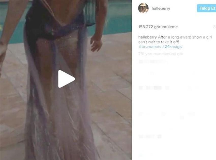 Halle Berry'den 'yürek isteyen' hareket!