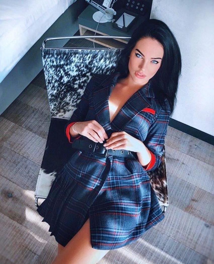 Adriana Lima'yı unutturan Rus güzel: Dasha Kina