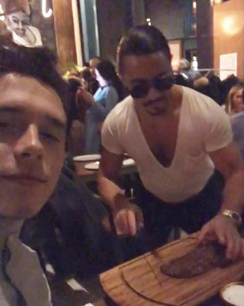 Beckham da Nusret'e özendi!