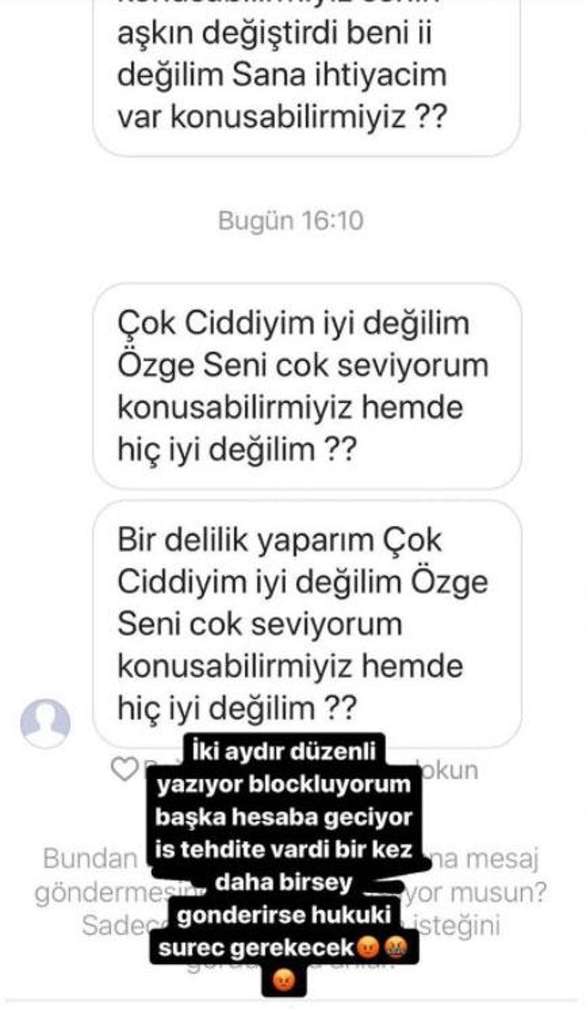 Özge Ulusoy paylaştı: İyi değilim, seni çok seviyorum!