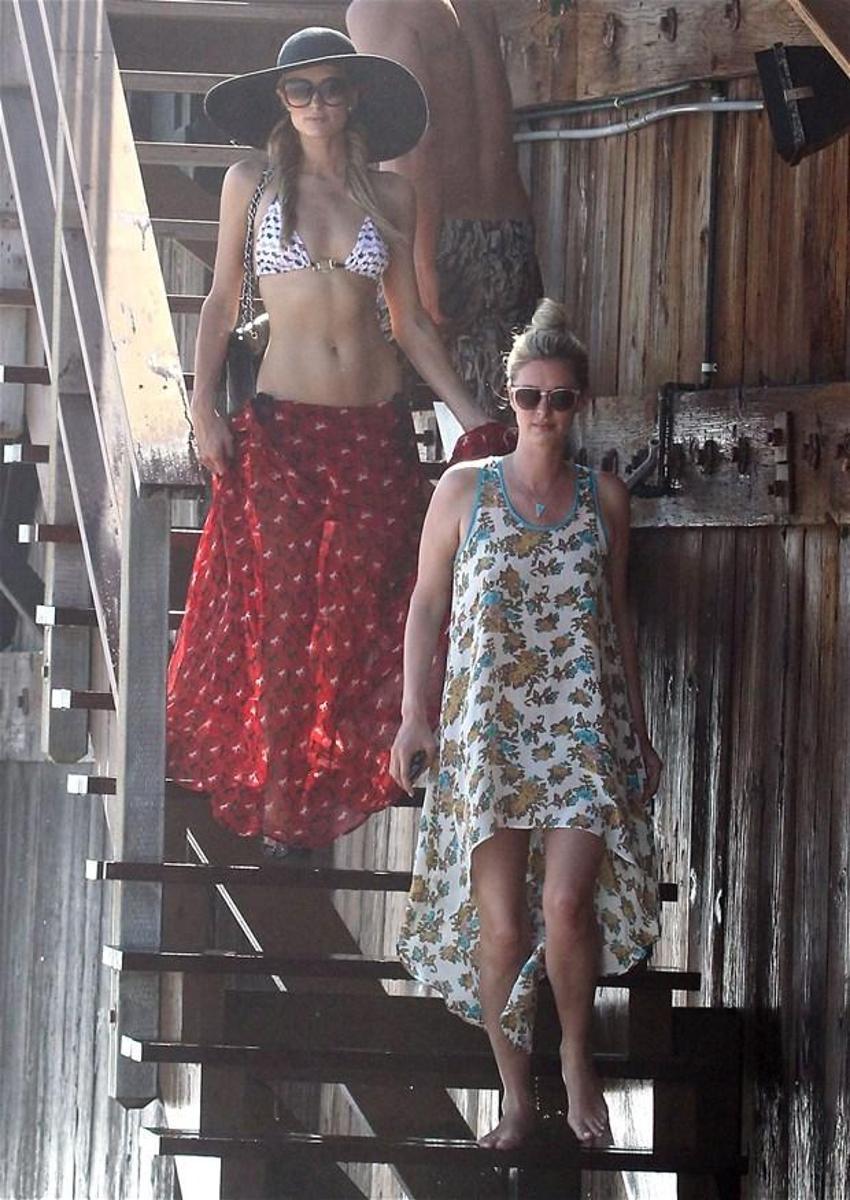 Gördüğünüz Kim Kardashian değil Paris Hilton!