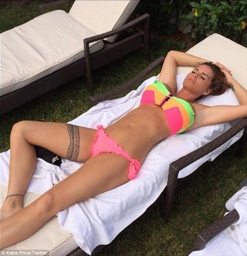 Katie Price'ten üzücü haber! Yüzü...