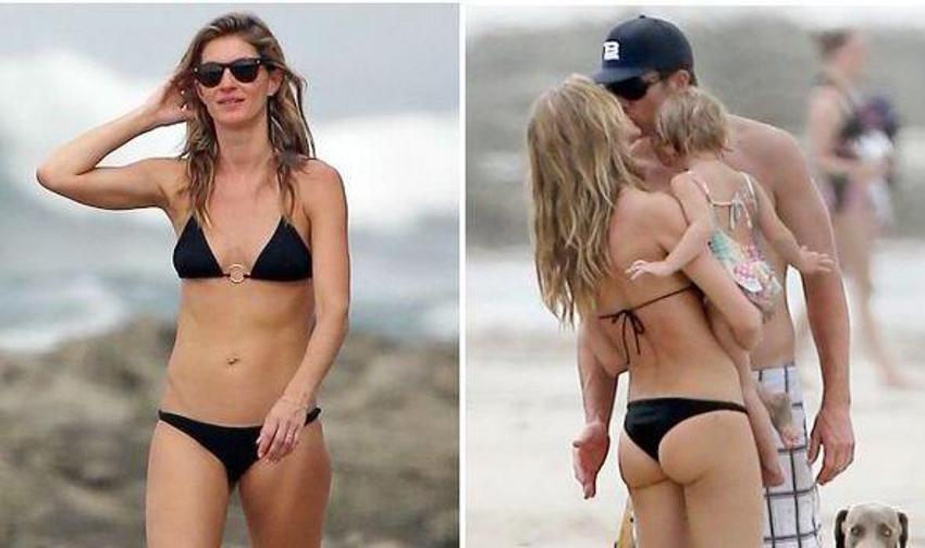 Gisele'den tam destek!