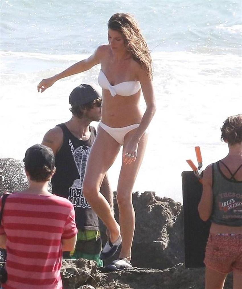 Gisele'den tam destek!