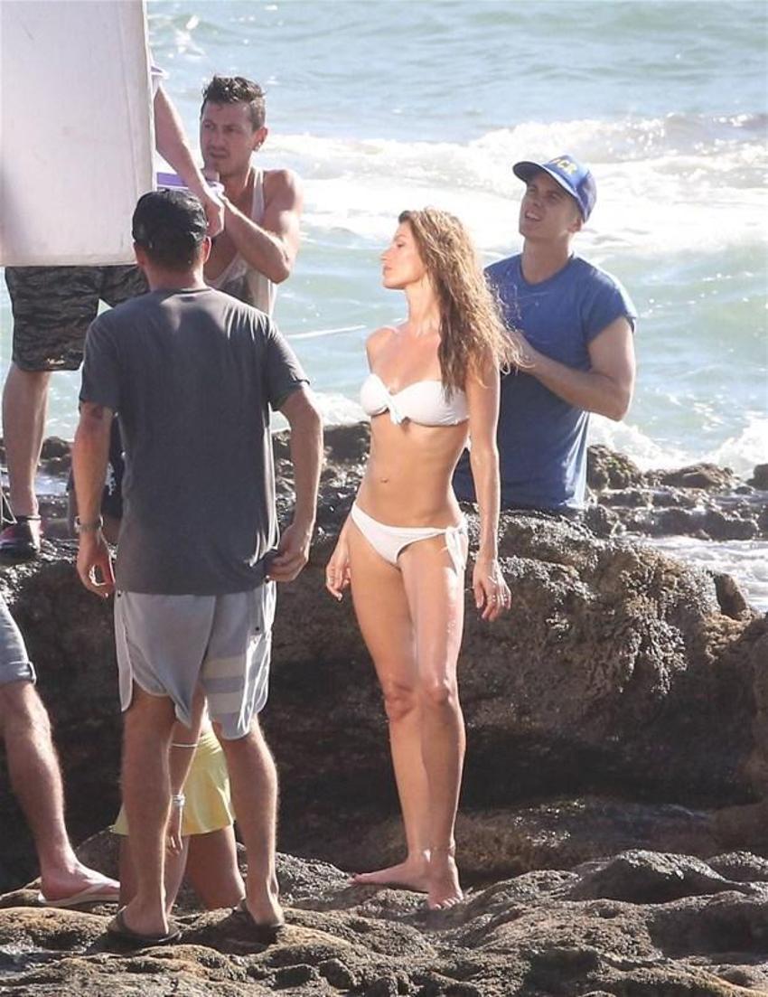 Gisele'den tam destek!