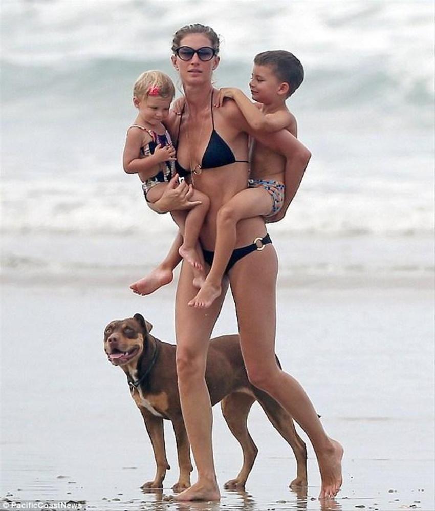 Gisele'den tam destek!