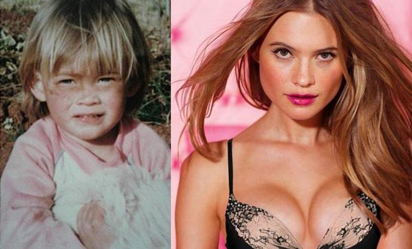 Behati Prinsloo'nun bebekliği!
