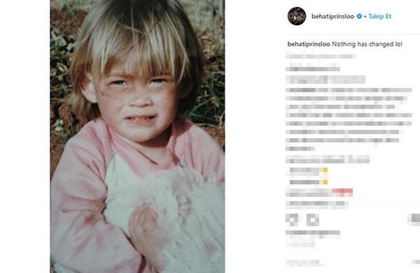 Behati Prinsloo'nun bebekliği!