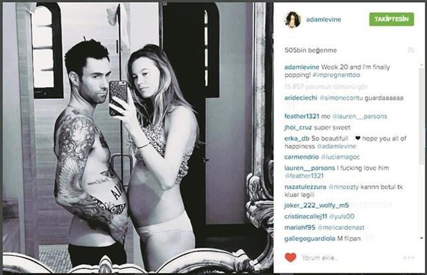 Behati Prinsloo'nun bebekliği!